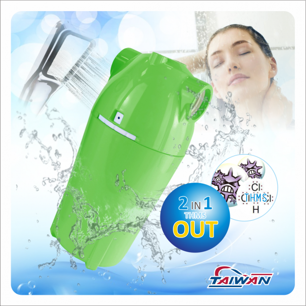 Easy-Change Design Portable Shower Filter to remove Chlorine for SPA Shower Water Filter 2