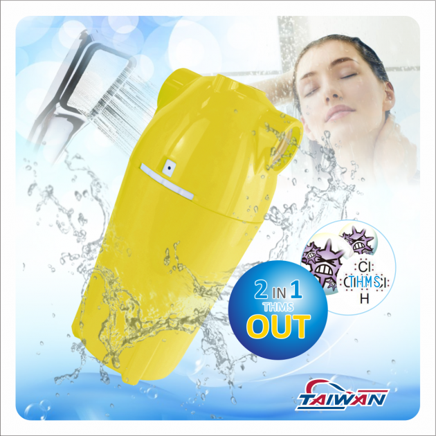 Easy-Change Design Portable Shower Filter to remove Chlorine for SPA Shower Water Filter 4