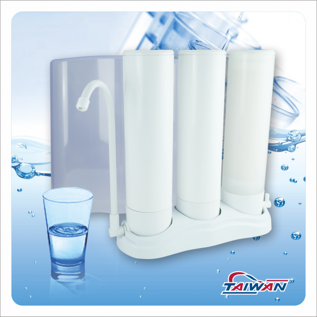3 Stage Water Purifier with cover 2